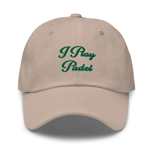 I Play Padel Cap